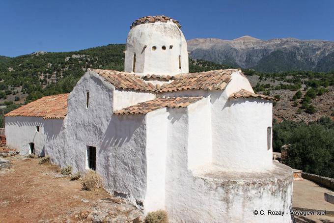Anopoli Aradena, Chapel Mikhail Archangellos - Crete, Greece