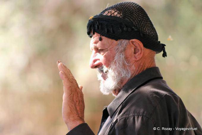 Anopolis traditional Cretan costumes - Crete, Greece