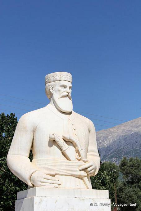 Anopolis Statue of Daskalogiannis - Crete, Greece