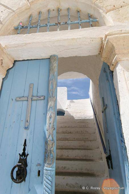 Climb to the sky, Chryssoskalitissa Panagia - Crete, Greece