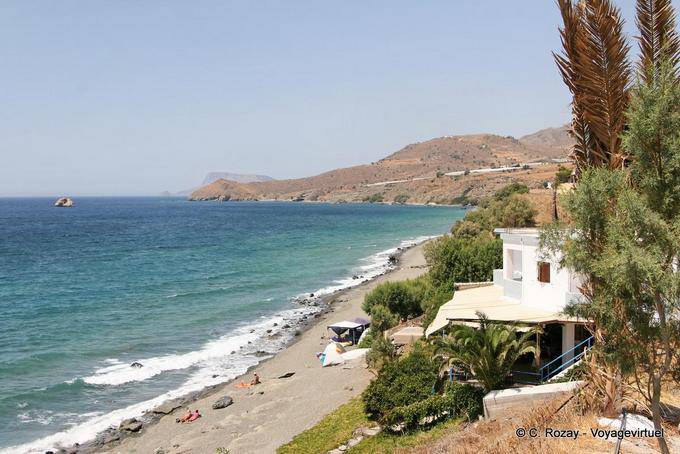 Dytiko, old hippie colony to Lentas - Crete, Greece