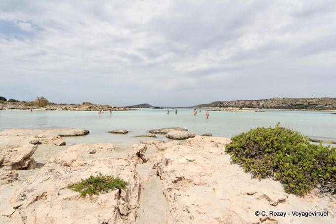 The peninsula under the clouds, Elafonissi - Crete, Greece