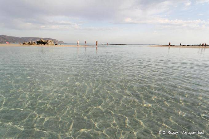 Light ripples in the sea, Elafonisi - Crete, Greece