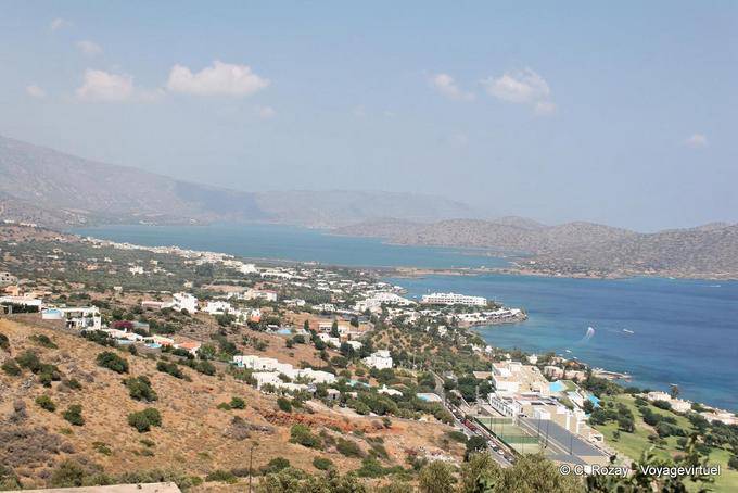 Overlooking the Mirabello Bay, Elounda - Crete, Greece