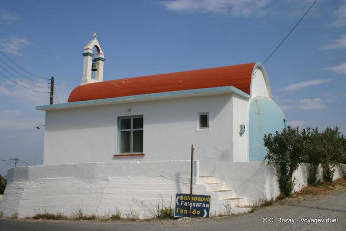 Chapel around Falasarna - Crete, Greece