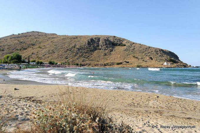 The Drapano course and the beach, Georgioupoli - Crete, Greece