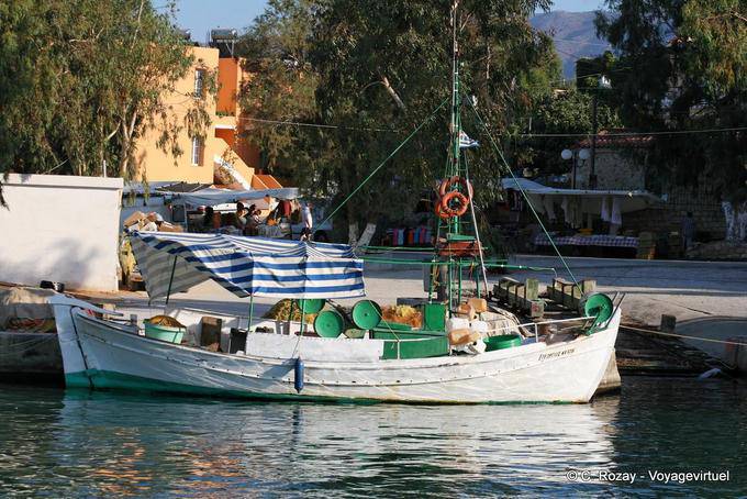 Traditional fishing boat, Georgioupoli - Crete, Greece
