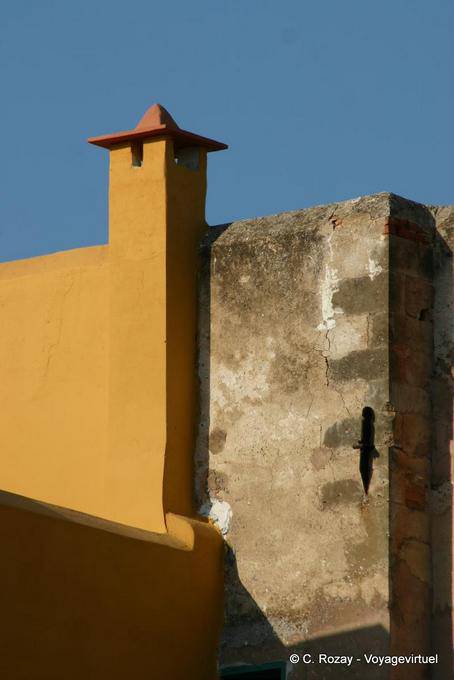 Chimney color, Chania (τα Χανιά) - Crete, Greece