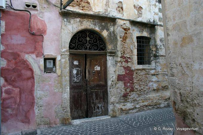 Walls crumbling, Chania - Crete, Greece