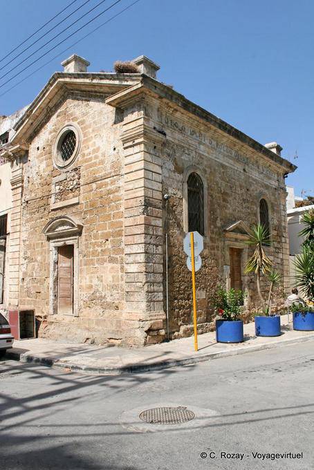 Temple of Aghios Rokkos, Chania - Crete, Greece