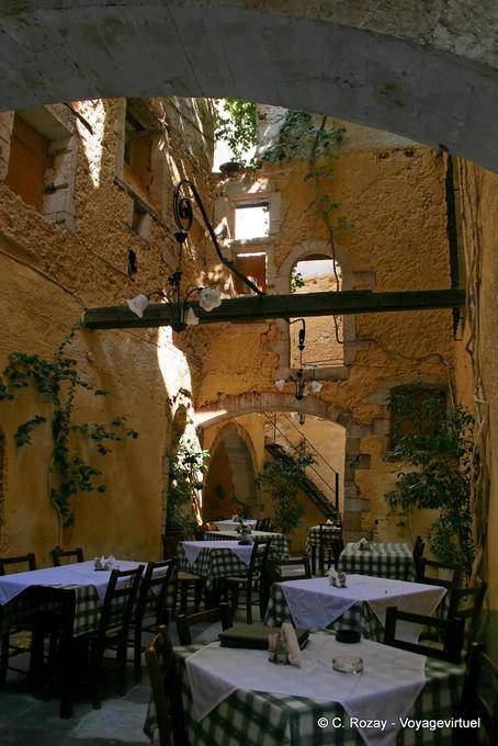 Chania Opencast Restaurant - Crete, Greece