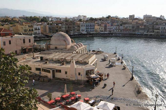 Example of Islamic Renaissance art, Giali Tzamisi, Chania - Crete, Greece