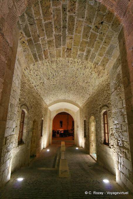 Fortification passage, Chania - Crete, Greece