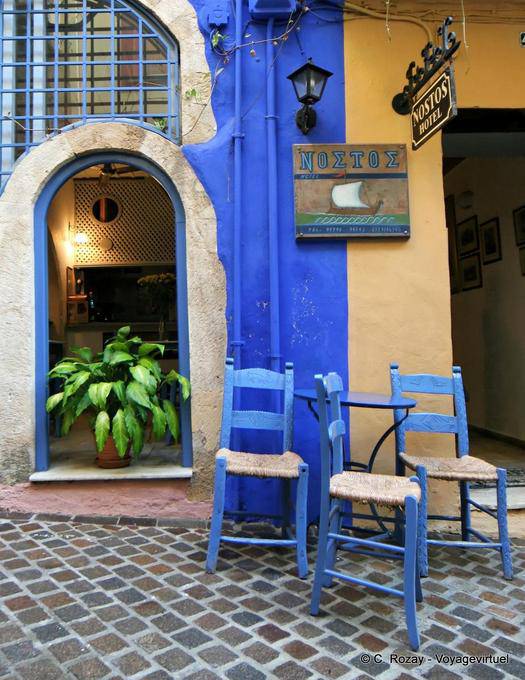 Nostos Hotel, Zampeliou 42, Chania - Crete, Greece