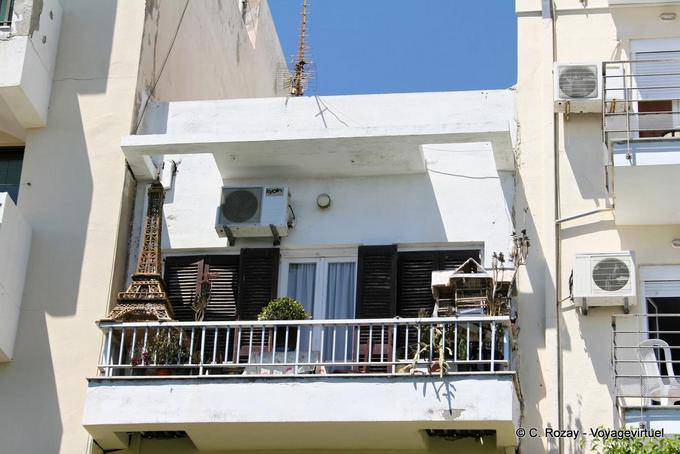Balcony to the Eiffel Tower, Ierapetra - Crete, Greece