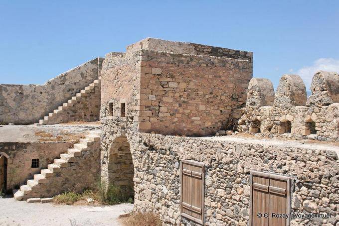 Ierapetra, the medieval fortress of Kales, built in 1626 - Crete, Greece