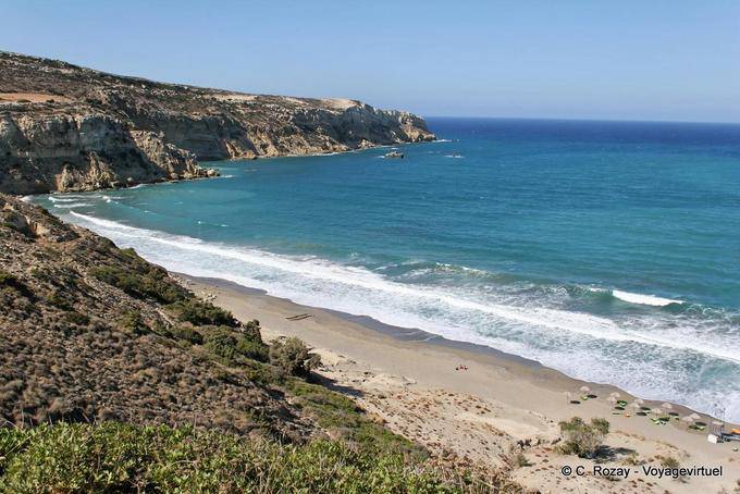 Kommos, Paralia Komos on Matala-Pitsidia road - Crete, Greece