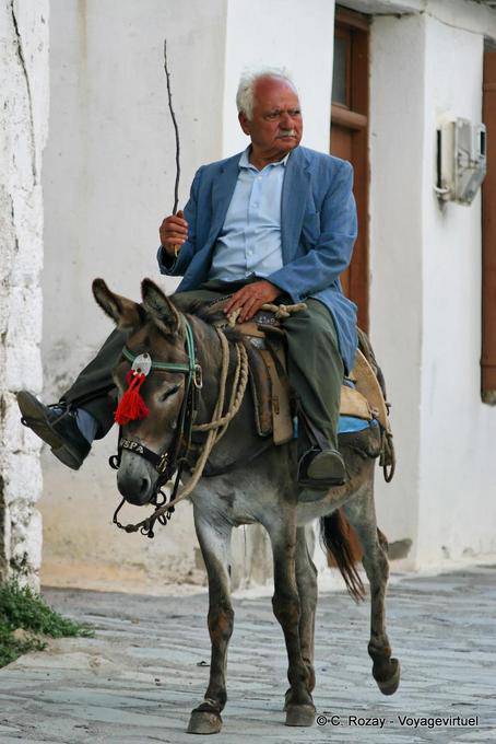 Lives in Sunday clothes on his ass, Lassithi - Crete, Greece
