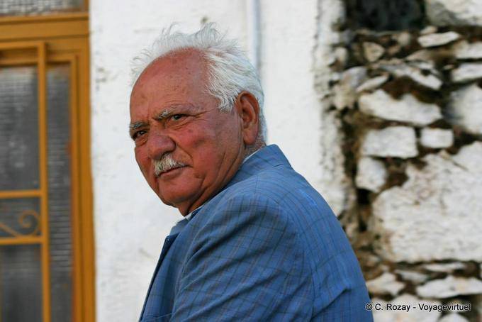 Proud look of the Cretan Lasithi plateau - Crete, Greece