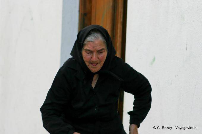 Old who pulls the tongue, Lassithi - Crete, Greece