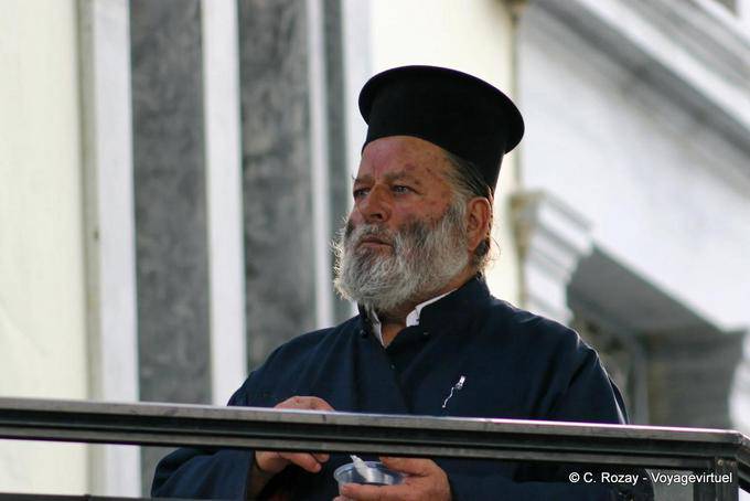 Orthodox pop Lagou, Lassithi - Crete, Greece