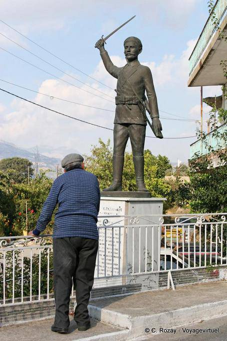 Statue Psichro, Lassithi - Crete, Greece