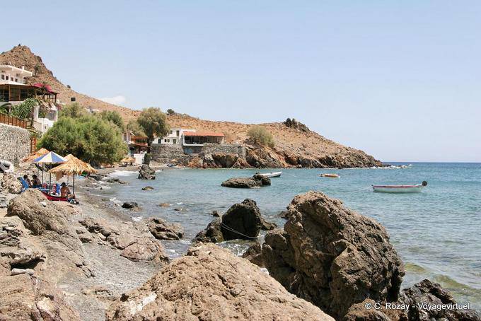 Side Diskos towards Lentas - Crete, Greece