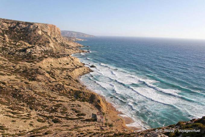 The coast south of Kouroupi, Matala - Crete, Greece