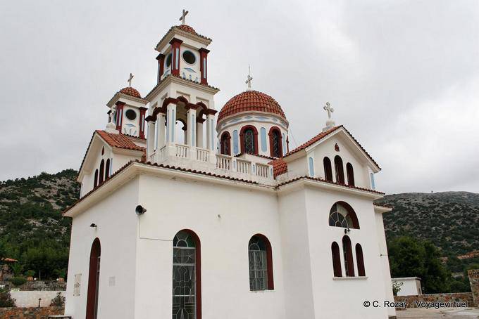 Church Ammoudari on the plateau of Askifou - Crete, Greece