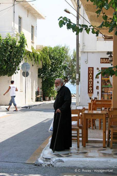 Orthodox priest cane, Paleochora - Crete, Greece
