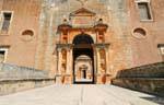 Agia Triada Akrotiri, the Holy Trinity Monastery entrance porch, Crete.