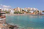 Agios Nikolaos, the beach (on the beach), Crete.