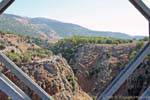 Anopoli, Iron Bridge over the Gorge Aradena, Crete.