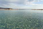 Light ripples in the sea, Elafonisi, Crete.