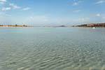 Water transparency Elafonissi, Crete.