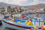 Elounda, walk along the harbor, Crete.