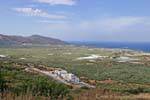 Crops in the plain of Falasarna, Crete.