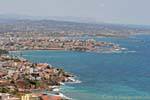 Chania panorama from the site of the tomb of Eleftherios Venizelos, Crete.