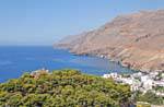 View on the coast of Sfakia Vritomartis since, Crete.