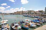 The old port since Leof. Nearchou, Iraklio (Heraklion), Crete.