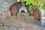 Oven and amphorae Tzermiado, Lassithi, Crete.