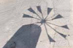 Windmill Shadow, Homo sapiens museum, Hersonissos, Crete.