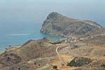 Lentas panorama from the mountain, Crete.