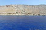 Landscape between Agia Roumeli and Loutro saw the boat, Crete.