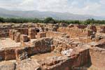West wing of the Minoan Palace of Malia, Crete.