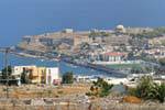 Rethymnon, the Venetian fortress view (Frourio) built between 1574 and 1582, Crete.