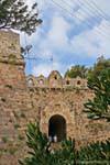 Rethymnon, the Gate of the Venetian Fortezza dating from the sixteenth, Crete.
