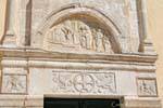 Vori pediment of the church, Crete.