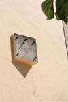 Vori sundial on the church, Crete.