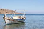 Zakros, boat, rock and sea, is not that enough?, Crete.
